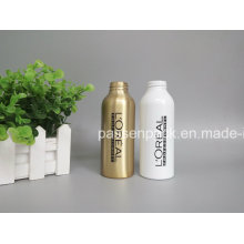 Bouteille d&#39;aluminium cosmétique 200ml en couleur dorée (PPC-ACB-031)